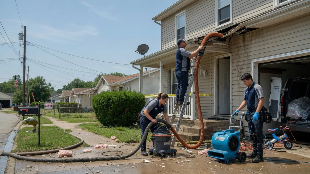 Water Damage Restoration in Edinburgh, IN near me